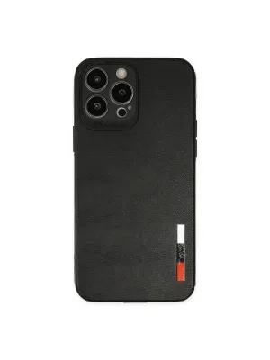 Apple İphone 13 Pro Kılıf Loop Deri Silikon - Siyah
