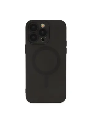 Apple İphone 13 Pro Kılıf Moshi Lens Magneticsafe Silikon - Siyah