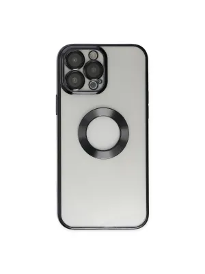 Apple İphone 13 Pro Kılıf Slot Silikon - Siyah