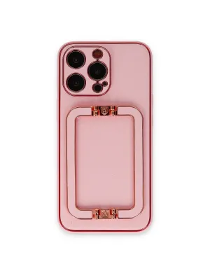 Apple İphone 13 Pro Max Kılıf Coco Elit Kapak - Pembe