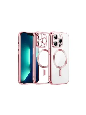Apple İphone 13 Pro Max Kılıf Kross Magneticsafe Kapak - Rose