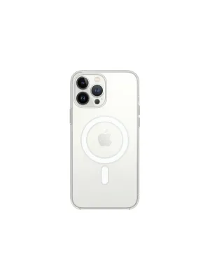 Apple İphone 13 Pro Max Kılıf Magneticsafe Şeffaf Silikon - Şeffaf
