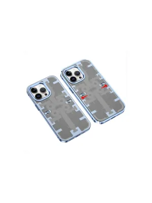 Apple İphone 13 Pro Max Kılıf Mekanik Bumper Kapak - Mavi
