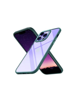 Apple İphone 13 Pro Max Kılıf Power Silikon - Koyu Yeşil