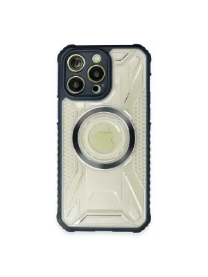 Apple İphone 13 Pro Max Kılıf Prag Magneticsafe Kapak - Lacivert