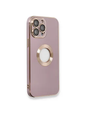 Apple İphone 13 Pro Max Kılıf Store Silikon - Mor