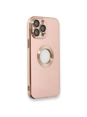 Apple İphone 13 Pro Max Kılıf Store Silikon - Pembe