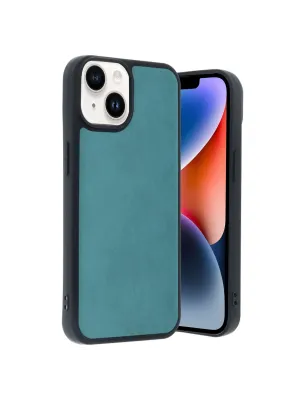 Apple İphone 14 Kılıf Aras Deri Kapak - Açık Yeşil