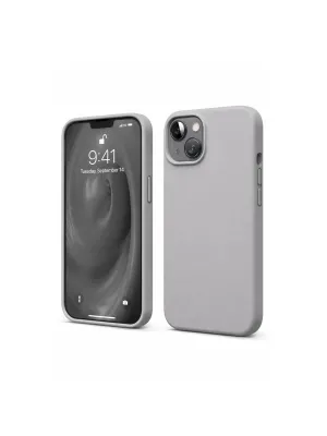 Apple İphone 14 Kılıf First Silikon - Gri