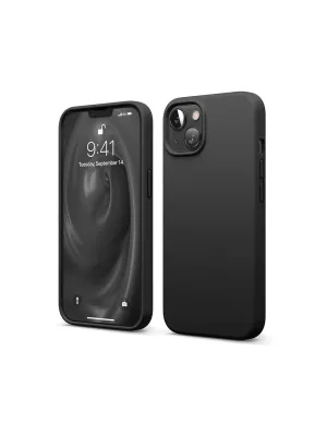 Apple İphone 14 Kılıf First Silikon - Siyah