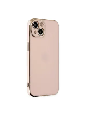 Apple İphone 14 Kılıf Volet Silikon - Pembe