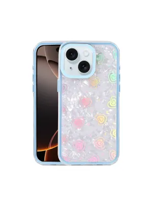 Apple İphone 14 Lumi Desenli Kapak - Mavi