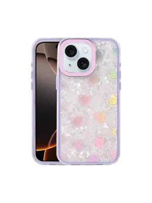 Apple İphone 14 Lumi Desenli Kapak - Mor