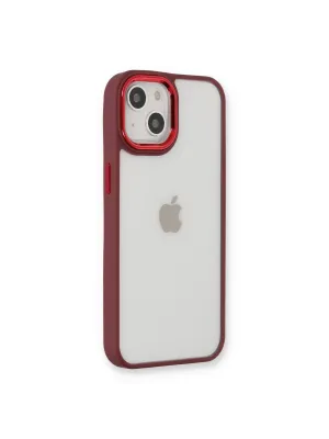 Apple İphone 14 Plus Kılıf Dora Kapak - Kırmızı