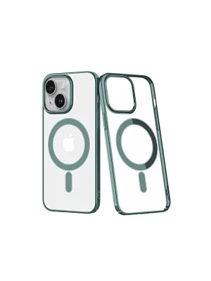Apple İphone 14 Plus Kılıf Element Magneticsafe Sert Kapak - Köknar Yeşili
