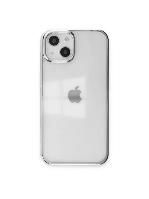 Apple İphone 14 Plus Kılıf Element Silikon - Gümüş