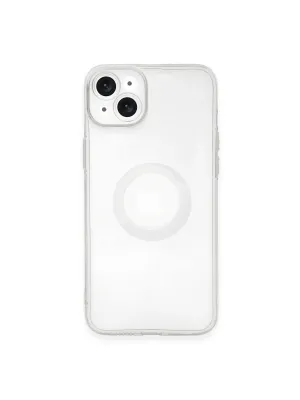 Apple İphone 14 Plus Kılıf Santa Lens Silikon - Şeffaf