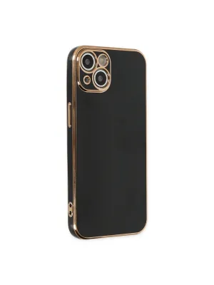 Apple İphone 14 Plus Kılıf Volet Silikon - Siyah