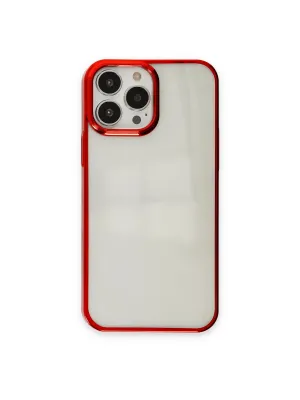 Apple İphone 14 Pro Kılıf Element Silikon - Kırmızı