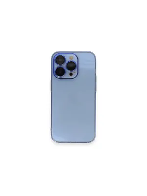 Apple İphone 14 Pro Max Kılıf Armada Lensli Kapak - Sierra Blue