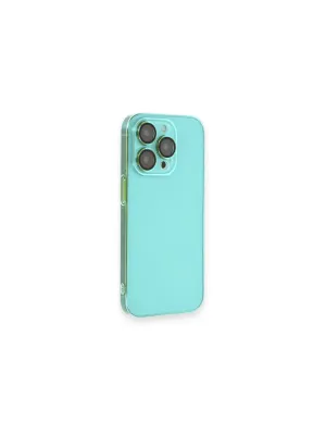 Apple İphone 14 Pro Max Kılıf Armada Lensli Kapak - Yeşil