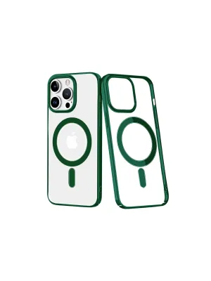 Apple İphone 14 Pro Max Kılıf Element Magneticsafe Sert Kapak - Köknar Yeşili