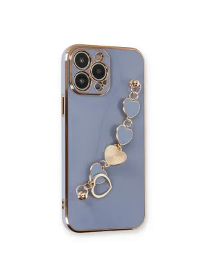 Apple İphone 14 Pro Max Kılıf Esila Silikon - Gri
