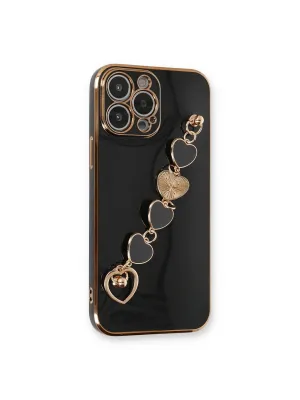 Apple İphone 14 Pro Max Kılıf Esila Silikon - Siyah
