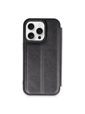Apple İphone 14 Pro Max Kılıf Flip Cover - Siyah