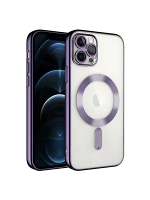 Apple İphone 14 Pro Max Kılıf Kross Magneticsafe Kapak - Mor