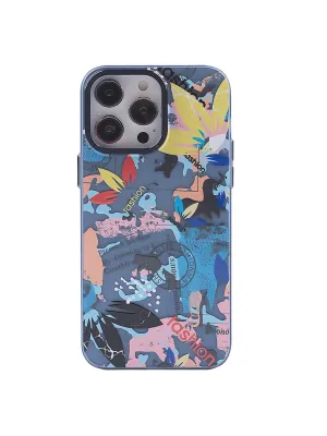 Apple İphone 14 Pro Max Kılıf Prada Desenli Kapak - Prada Pembe - 1
