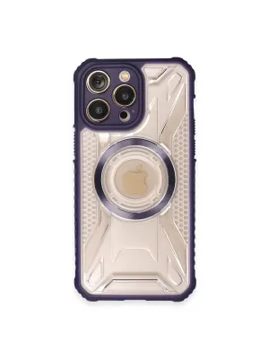 Apple İphone 14 Pro Max Kılıf Prag Magneticsafe Kapak - Derin Mor