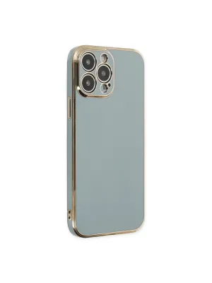 Apple İphone 14 Pro Max Kılıf Volet Silikon - Açık Yeşil
