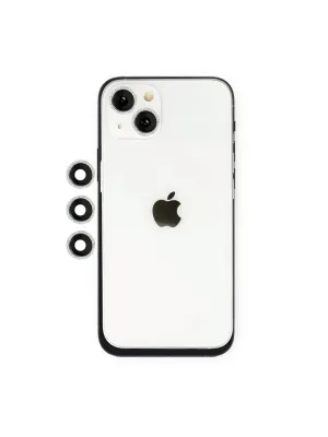 Apple İphone 14 Shine Kamera Lens - Gümüş