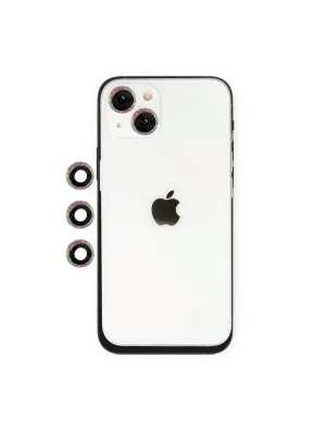 Apple İphone 14 Shine Kamera Lens - Rainbow