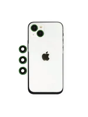 Apple İphone 14 Shine Kamera Lens - Yeşil