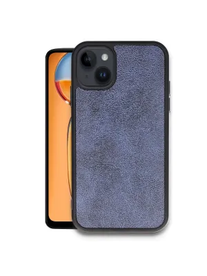 Apple İphone 15 Kılıf Aras Deri Kapak - Lacivert