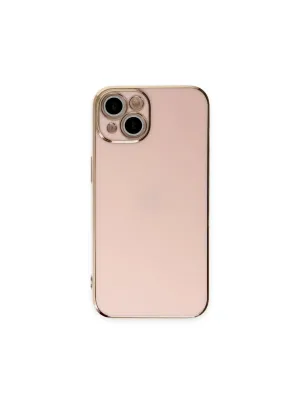 Apple İphone 15 Kılıf Volet Silikon - Pembe