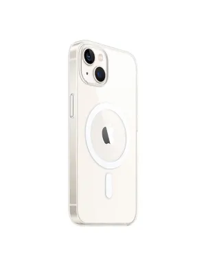 Apple İphone 15 Plus Kılıf Magneticsafe Şeffaf Silikon - Şeffaf