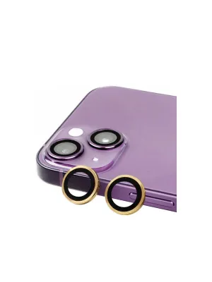 Apple İphone 15 Plus Raze Metal Kamera Lens - Sarı