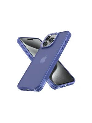 Apple İphone 15 Pro Kılıf Elegant Kapak - Açık Mavi