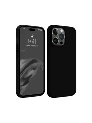 Apple İphone 15 Pro Kılıf First Silikon - Siyah