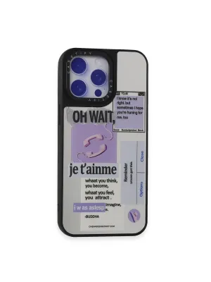 Apple İphone 15 Pro Kılıf Mirror Desenli Kapak - Mirror - 4