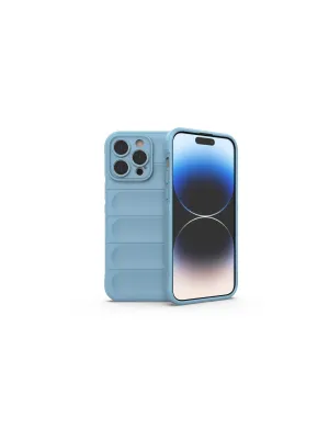 Apple İphone 15 Pro Kılıf Optimum Silikon - Sky Blue
