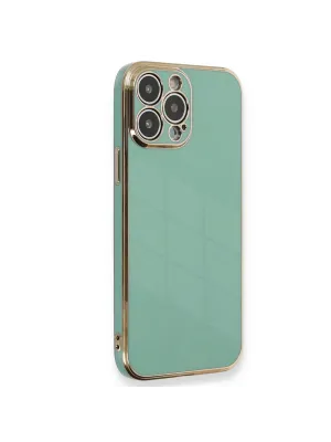 Apple İphone 15 Pro Kılıf Volet Silikon - Açık Yeşil