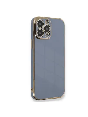 Apple İphone 15 Pro Kılıf Volet Silikon - Mavi