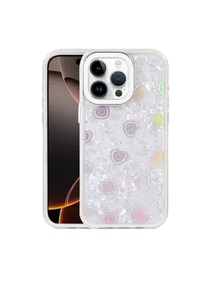 Apple İphone 15 Pro Max Lumi Desenli Kapak - Beyaz