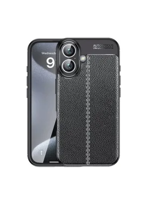 Apple İphone 16 Kılıf Auto Focus Kapak - Siyah