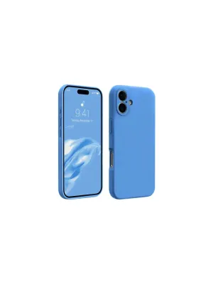Apple İphone 16 Kılıf First Silikon - Mavi