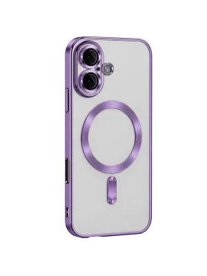 Apple İphone 16 Kılıf Kross Magneticsafe Kapak - Mor
